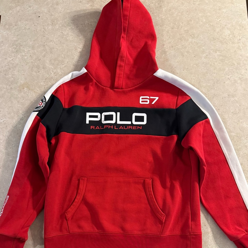 Polo Ralph Lauren Red Hoodie
